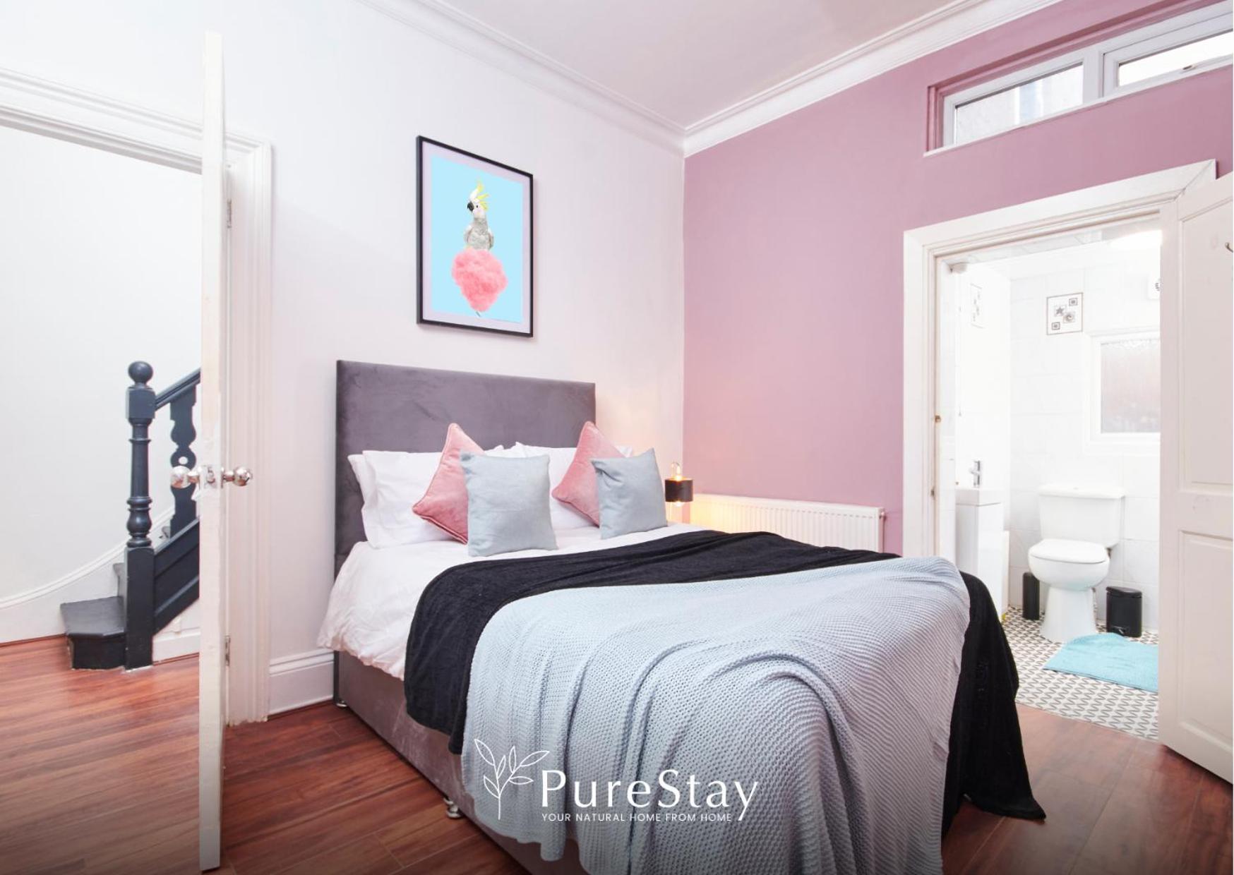5 Bed House In Leamington Spa Perfect For Contractors With 7 Beds By Purestay - 14 Night Min! Kültér fotó